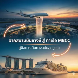 คู่มือการเดินทาง จากสนามบินชางงี (Changi Airport) ไปท่าเรือเรือสำราญ MBCC (Marina Bay Cruise Centre) สิงคโปร์